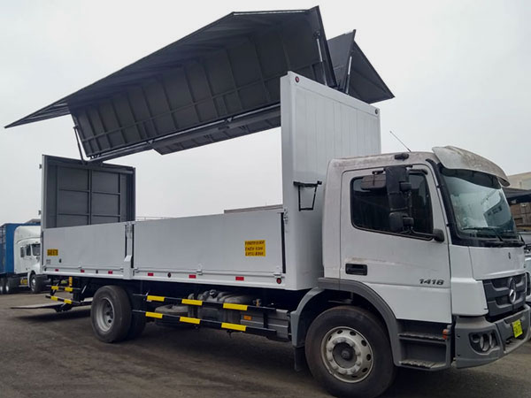 Fabricación de Furgones alas de gaviota